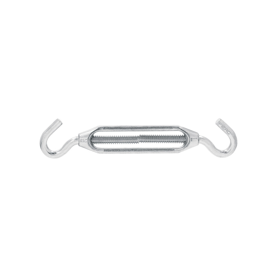 Tensor zinc 1/4' gancho-gancho, Fiero Caja con 6, 44061