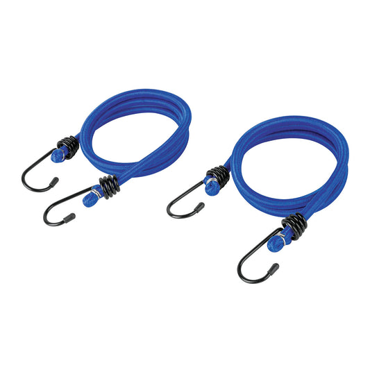 Bolsa con 2 tensores elásticos azules de 90 cm, Pretul Caja con 12, 25093