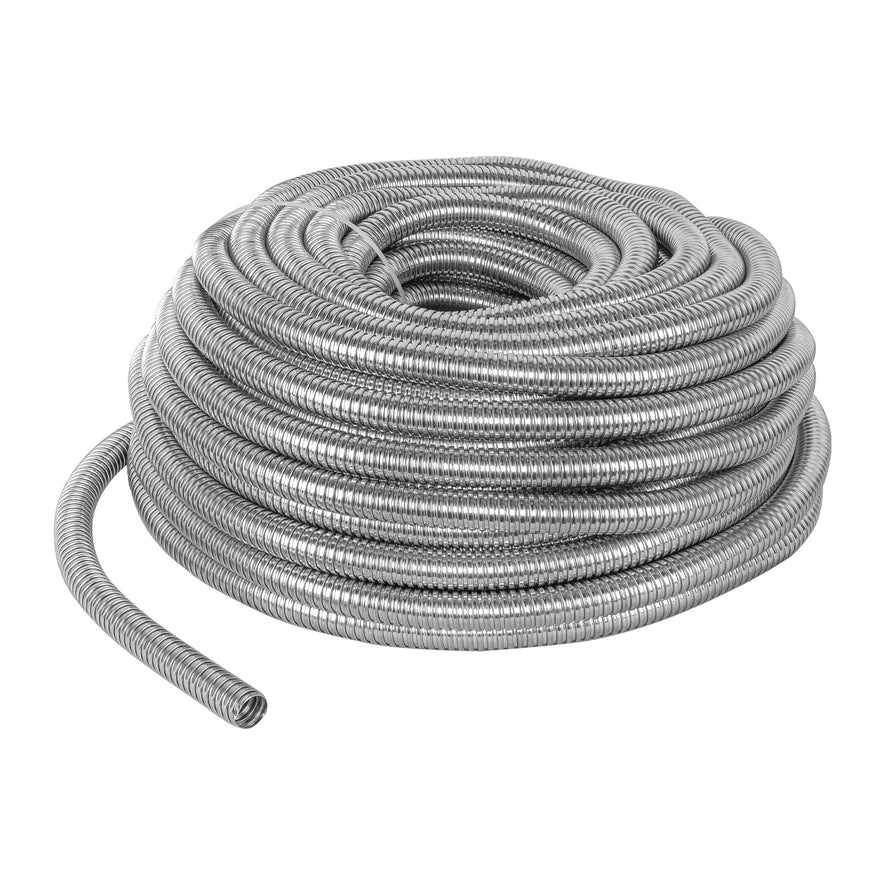 Rollo de 50 m de tubo flexible metálico de 3/4', Volteck, 46901