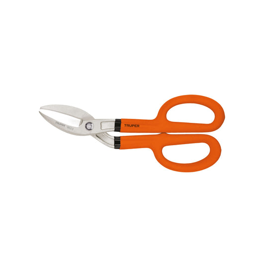 Tijera para hojalatero 10' angulada, Truper Caja con 4, 18523