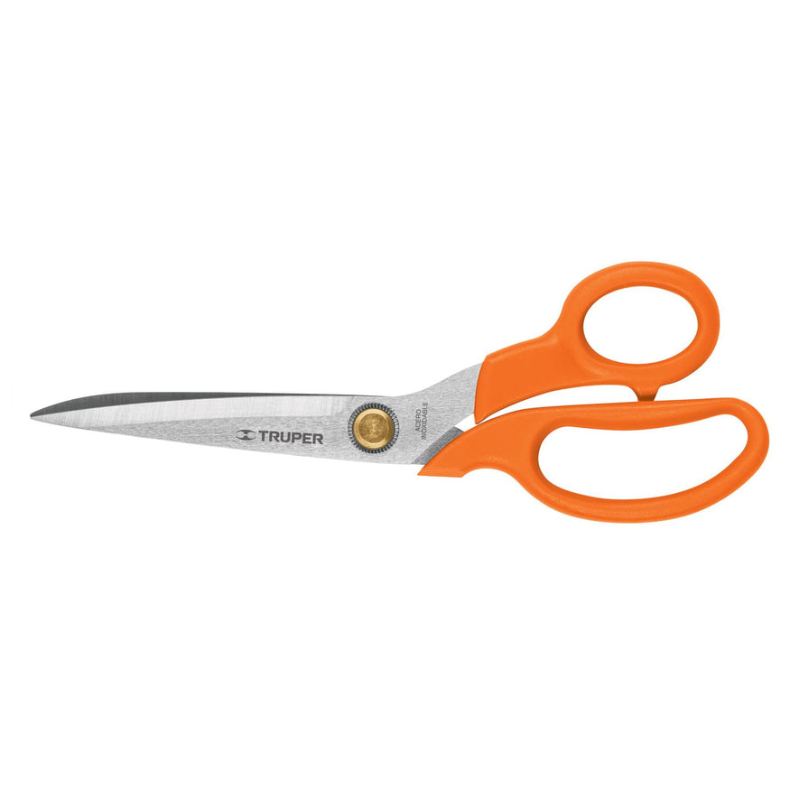 Tijera 8-1/2' de acero inoxidable para costura, TRUPER Caja con 6, 18494