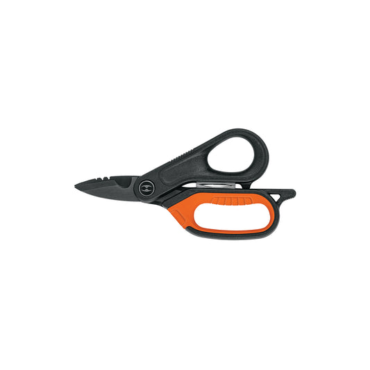 Tijera para electricista, 6', acero inox, oxido negro, EXPER Caja con 3, 103717