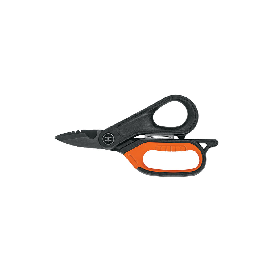 Tijera para electricista, 6', acero inox, oxido negro, EXPER Caja con 3, 103717