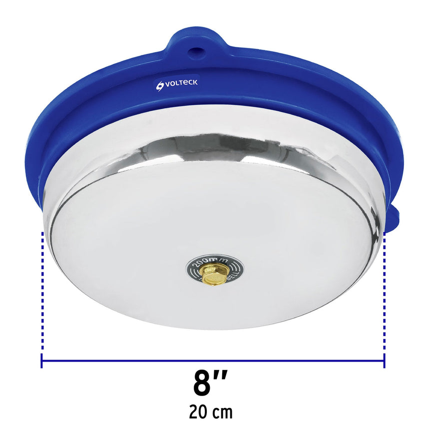 Timbre tipo campana de 8', Volteck Caja con 4, 46610
