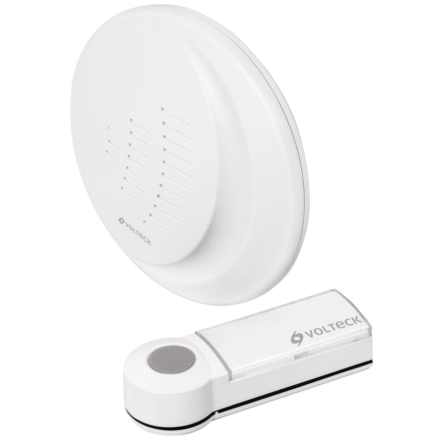 Timbre inalámbrico de pilas, 36 tonos, Volteck Caja con 4, 46630