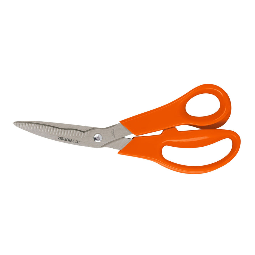 Tijera 8' multiusos de acero inox, con cuchillas dentadas Caja con 6, 18564