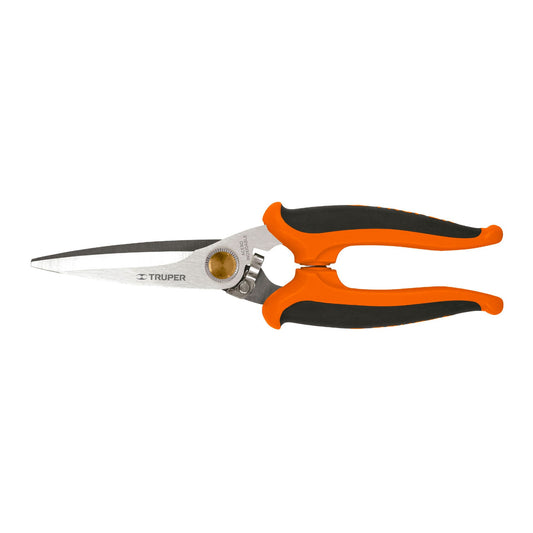 Tijera 8' multiusos de acero inox, mgo Comfort Grip, TRUPER Caja con 6, 18493