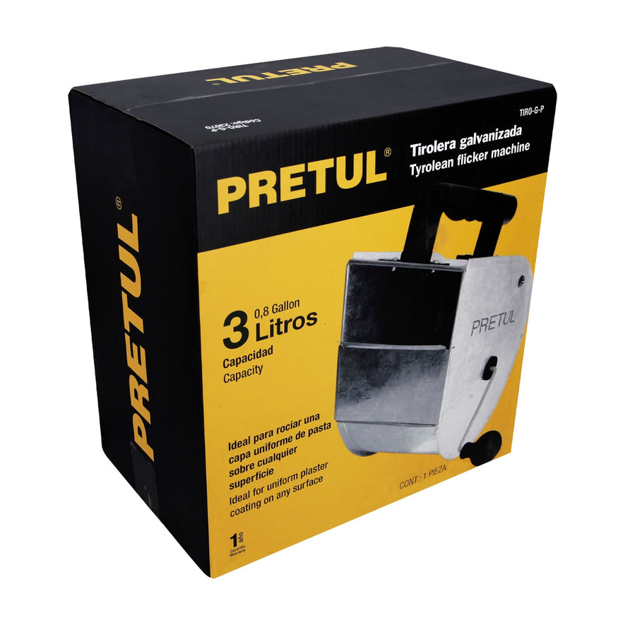 Tirolera galvanizada, Pretul, 23070