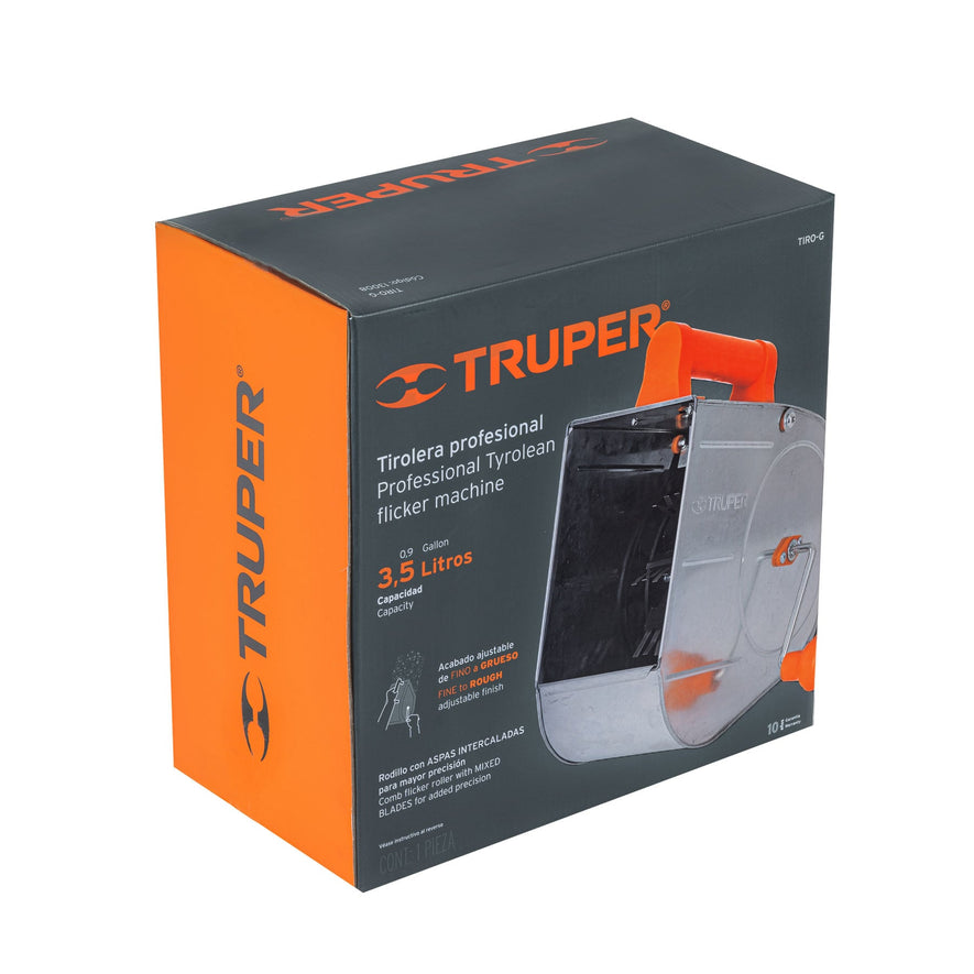 Tirolera galvanizada profesional, Truper, 13008