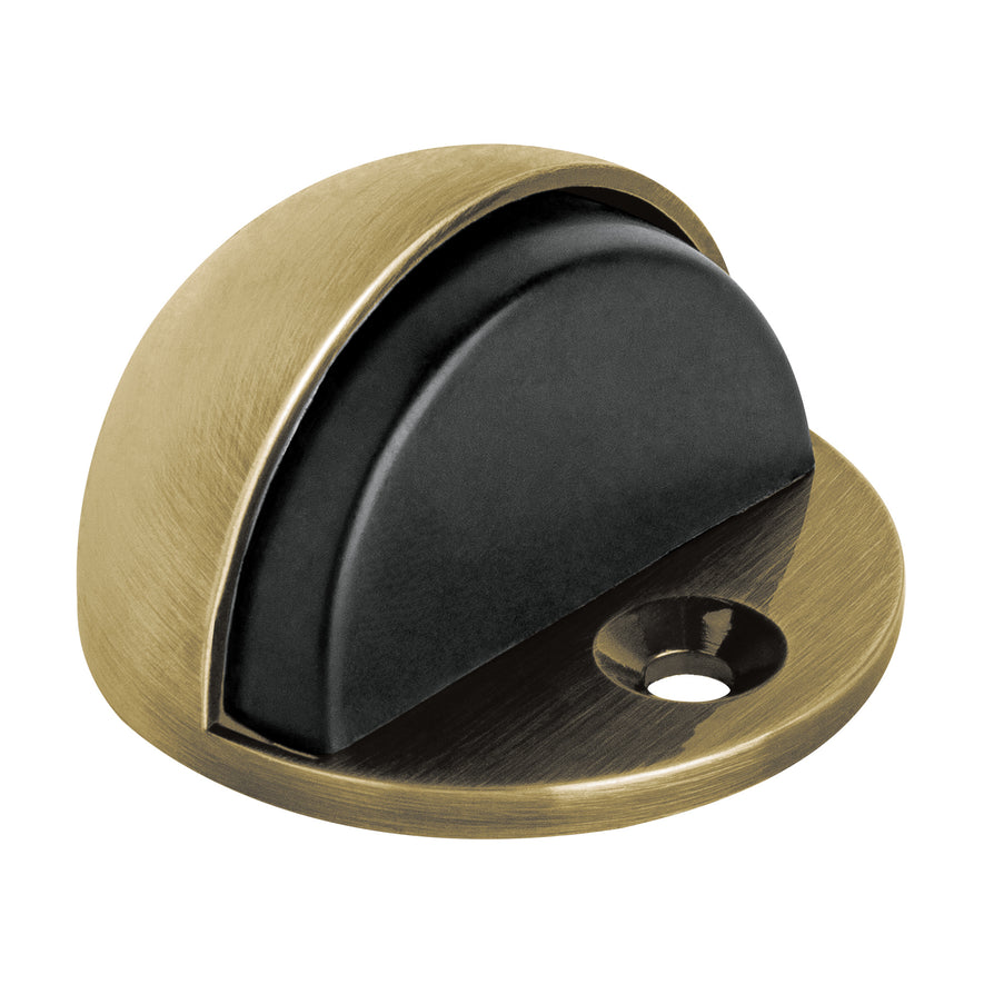 Tope tipo domo para puerta,latón antiguo, Hermex Caja con 6, 48398