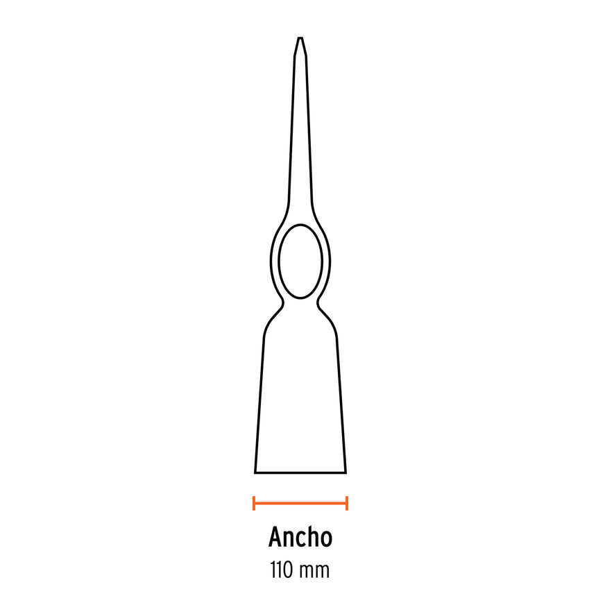 Talacho-pico 5 lb, sin mango, Truper Caja con 6, 18622