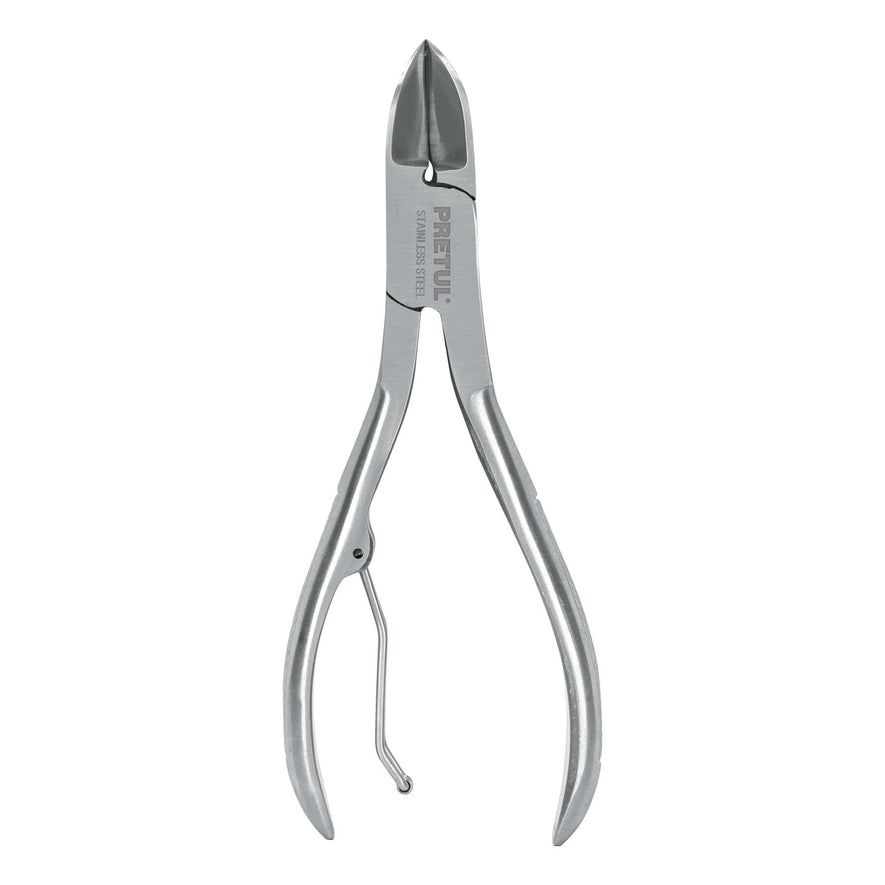 Alicate 5' de acero inoxidable para uñas, Pretul Caja con 6, 27085