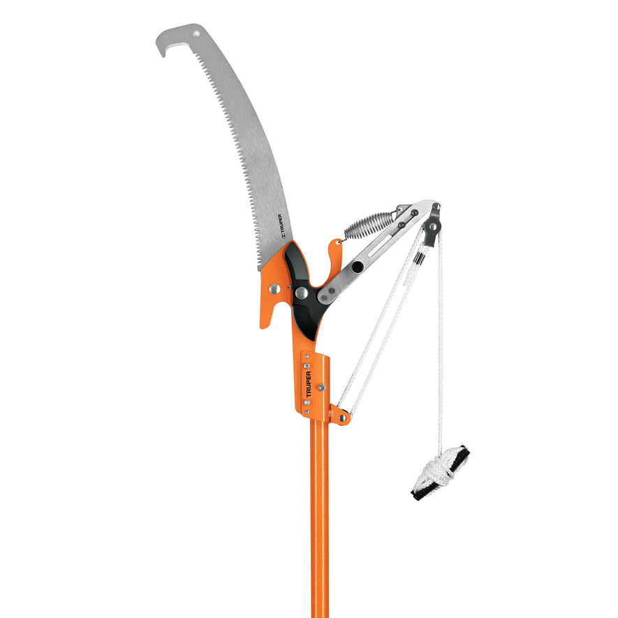 Cortador de ramas altas mango telescópico 3.6 m fibra vidrio, 18410