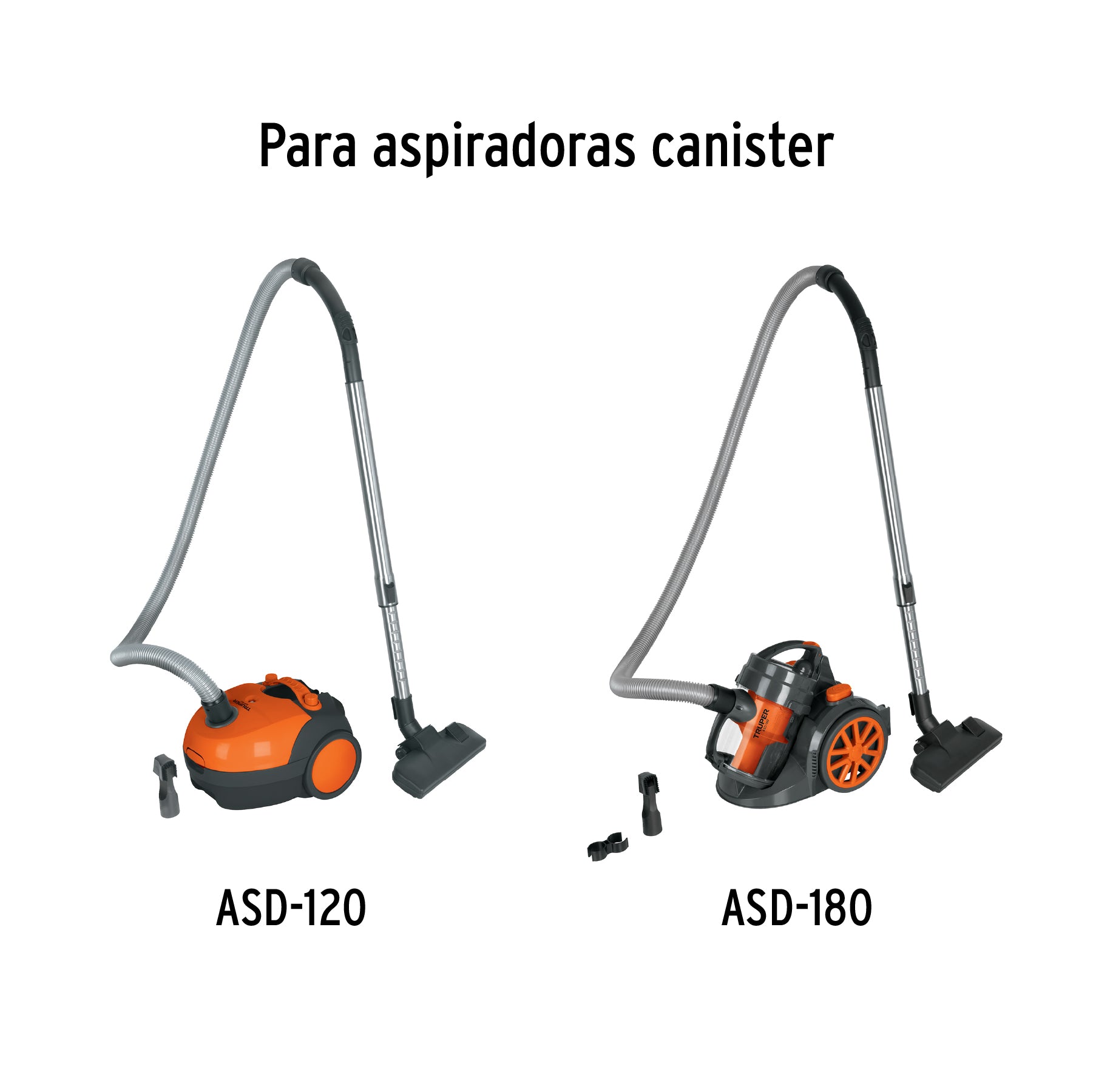 Tubo metálico de extensión para ASD-120 y ASD-180, TRUPER, 103294