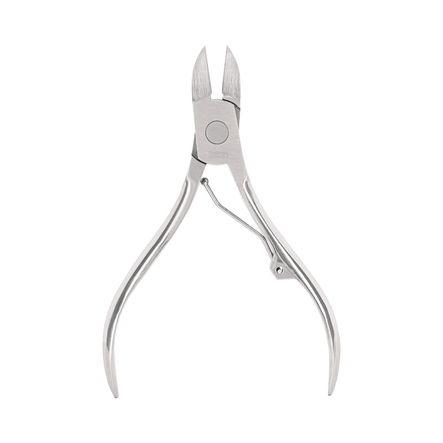 Alicate para pedicure 4', cabeza curva, punta fina, PRETUL Caja con 6, 28231