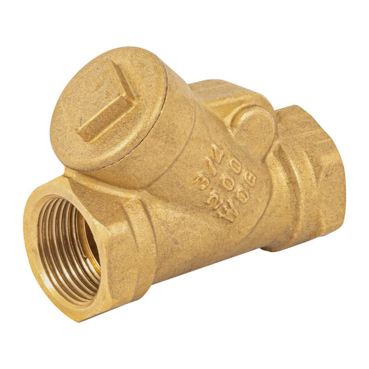 Válvula check de latón de 3/4', Foset Caja con 6, 49077