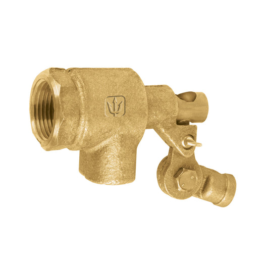 Válvula de flotador de latón 1', reforzada, Foset Caja con 3, 49901