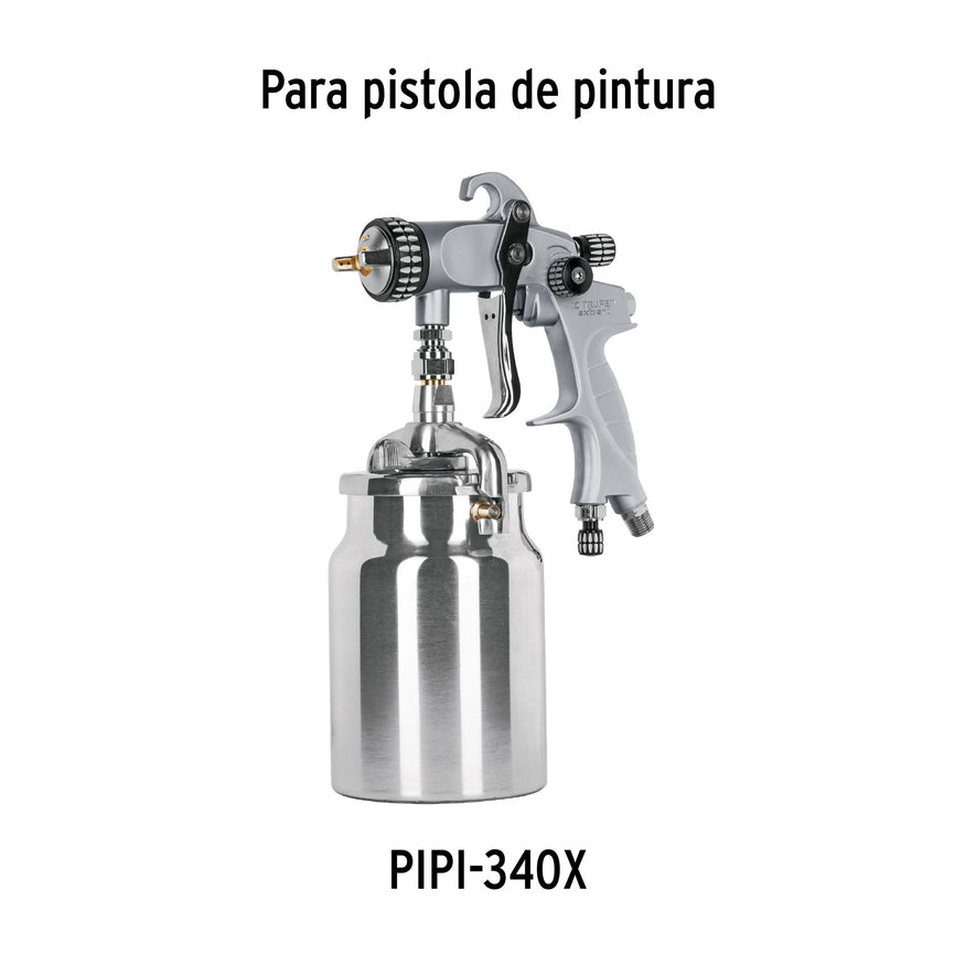 Vaso aluminio de repuesto para PIPI-340X, TRUPER EXPERT, 17936