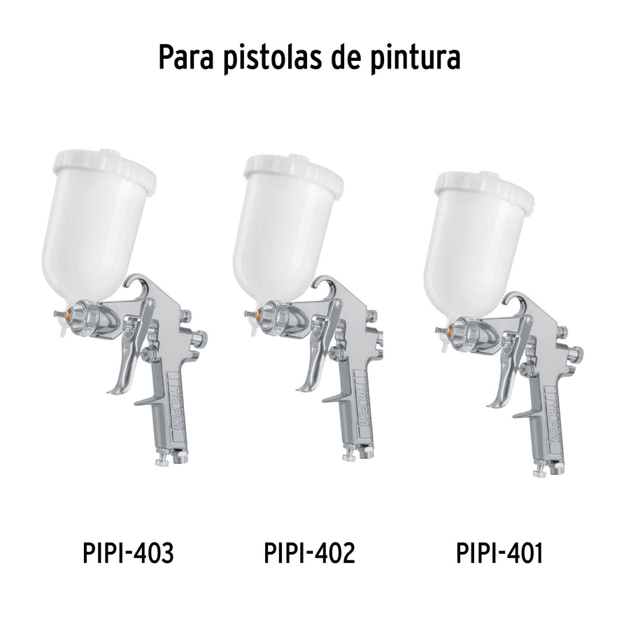 Vaso plástico de repuesto para PIPI-401/402/403, TRUPER, 101862