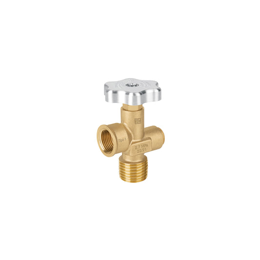 Válvula para cilindros de gas LP hasta 45 kg, Foset Caja con 2, 47651