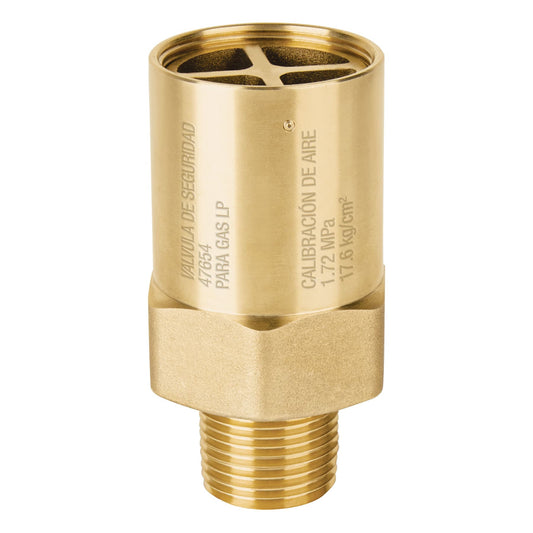 Válvula externa de seguridad para tanque estacionario,3/4' Caja con 2, 47654