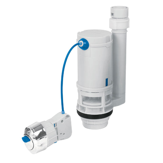 Válvula de descarga sistema dual para tanque bajo, Foset, 49325