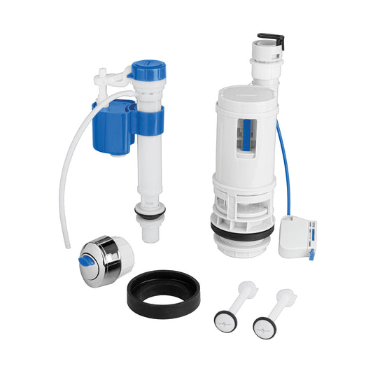 Juego de accesorios para WC, con sistema dual, Foset, 49605