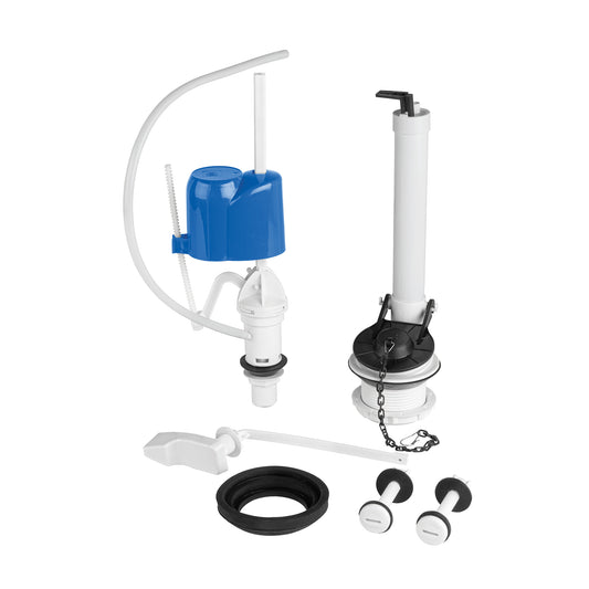 Juego de reparación p/WC con válvula de flotador compacto Caja con 4, 48446