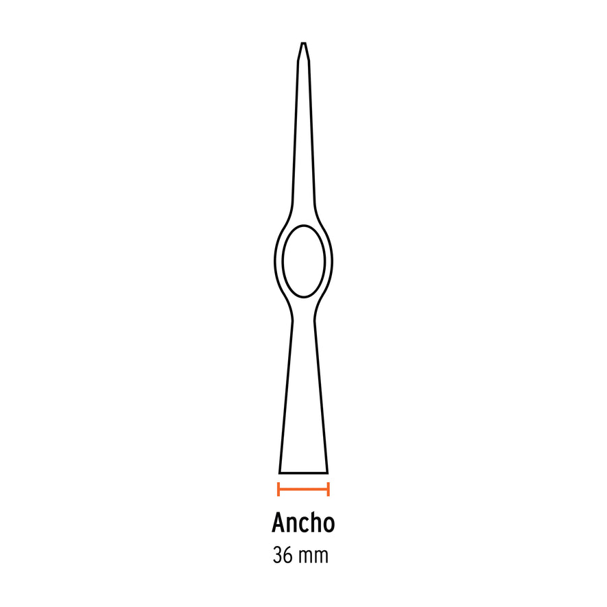 Zapapico 6 lb, sin mango, Truper Caja con 6, 102676