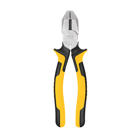 Pinza p/electricista 8' uso rudo, Comfort Grip, Pretul Caja con 6, 27154