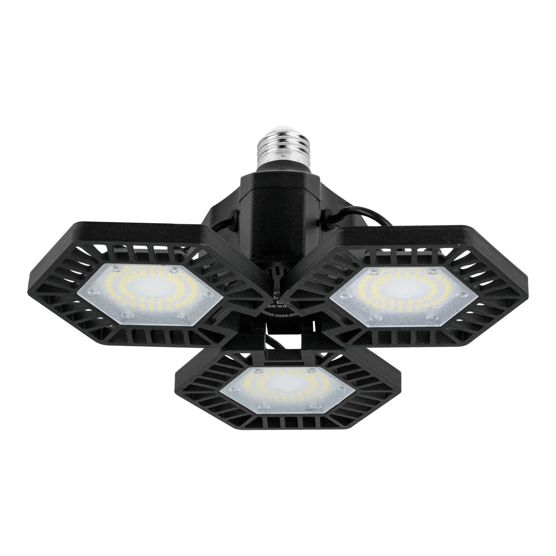 Luminario de LED 65 W, aluminio con 3 paneles abatibles, 46587