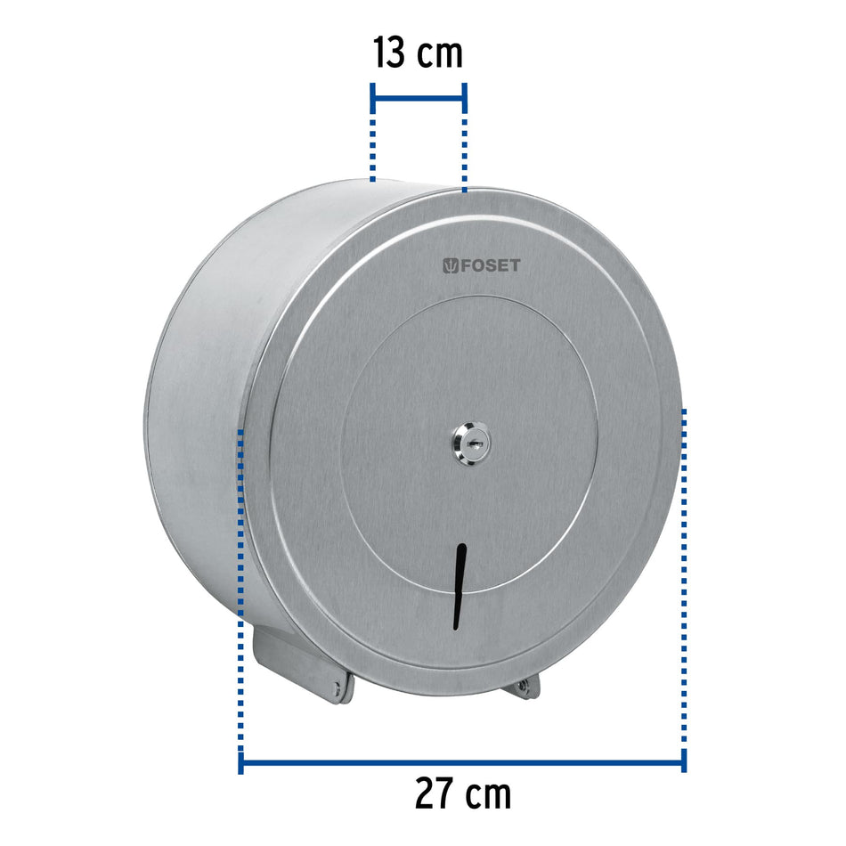 Portarollo de acero inox, Foset, 47932