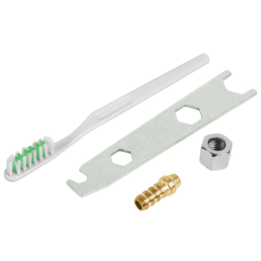 Accesorios (llave, cepillo, tuerca y espiga) p/PIPI-26 y 27 Caja con 6, 19511