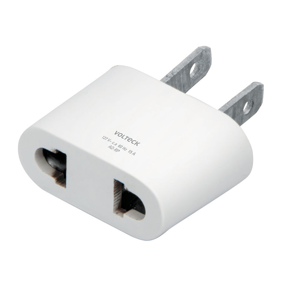 Adaptador barra redonda a plana, Volteck Caja con 10, 46245