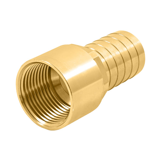 Adaptador hembra de latón 3/4' para poliducto, Foset Caja con 6, 49312