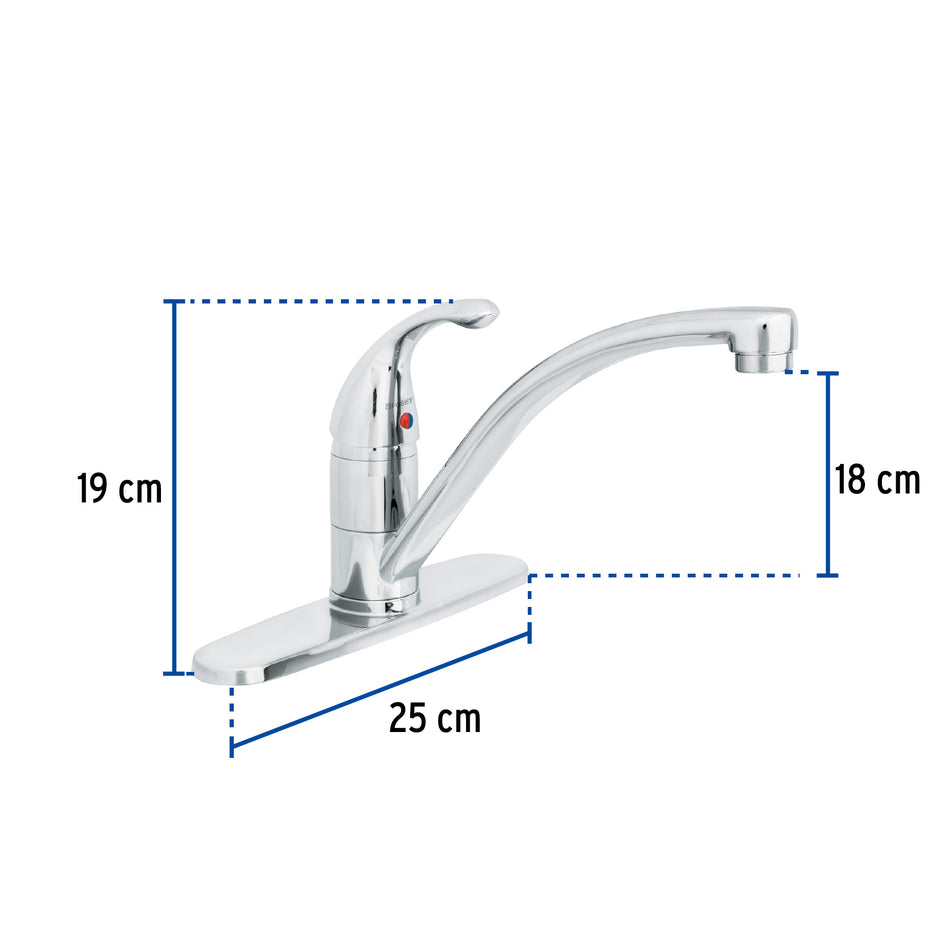 Monomando para fregadero, Foset Aero, 49772