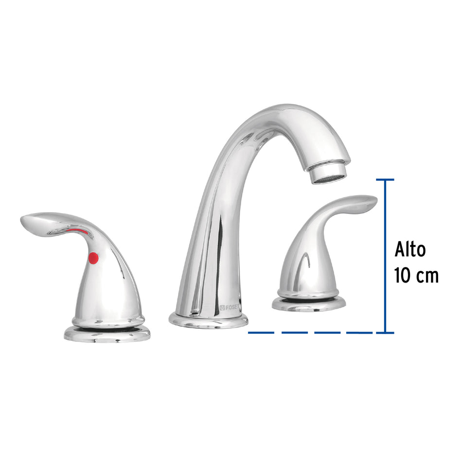 Mezcladora para lavabo con taladros separados, Foset Aero, 49762