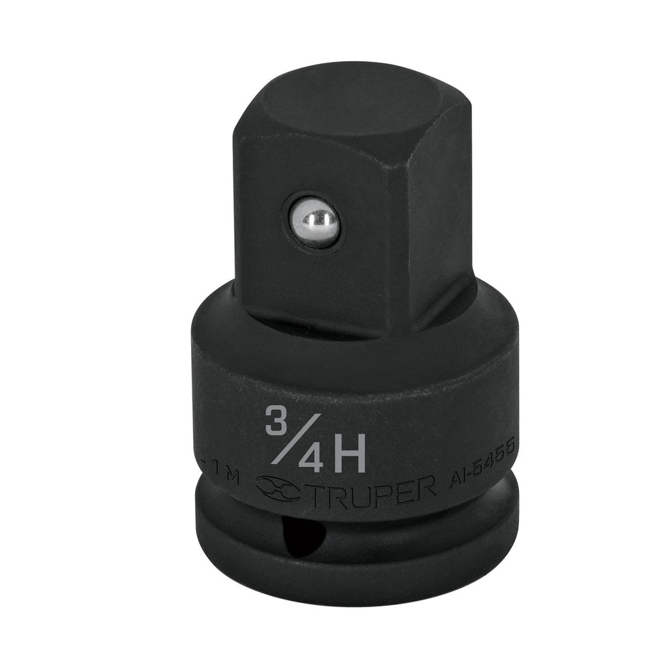 Adaptador de Impacto 3/4' (H) x 1' (M), Truper Caja con 6, 100950