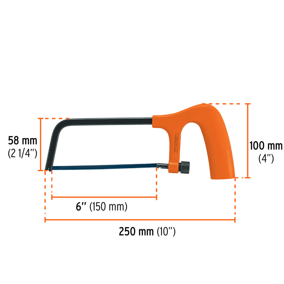 Arco junior 6' para segueta, Truper Caja con 6, 10210