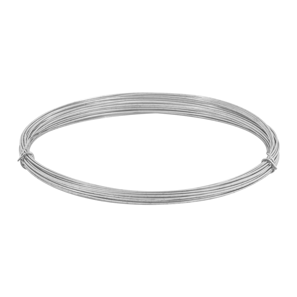 Rollo de 30 g de alambre galvanizado calibre 20, en bolsa Caja con 20, 45115