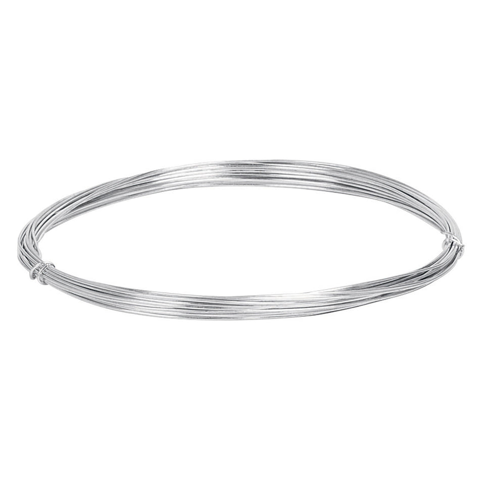 Rollo de 30 g de alambre galvanizado calibre 22, en bolsa Caja con 20, 45112