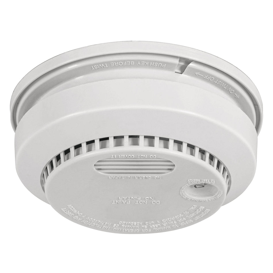 Detector de humo con alarma, Volteck Caja con 2, 48023