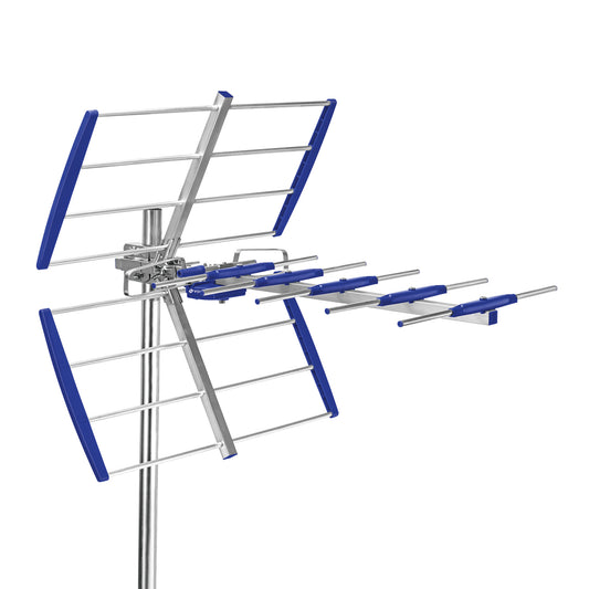 Antena aérea para TV HD, 14 elementos, Volteck, 48119