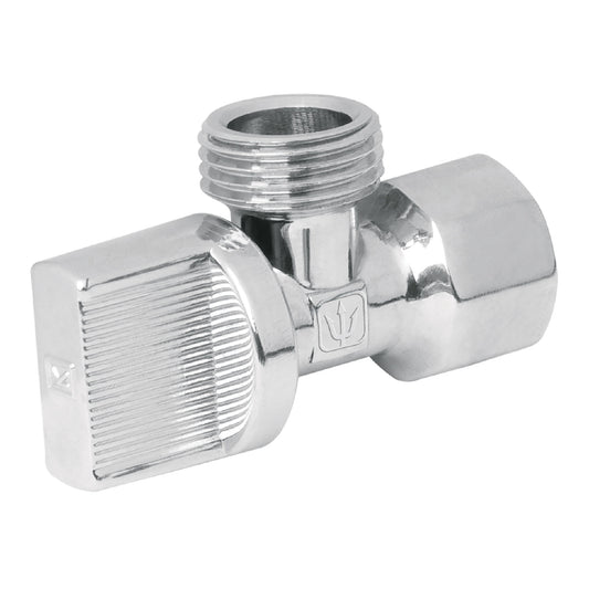 Llave angular de 1/2', 1/4 de vuelta, FOSET Caja con 12, 49110