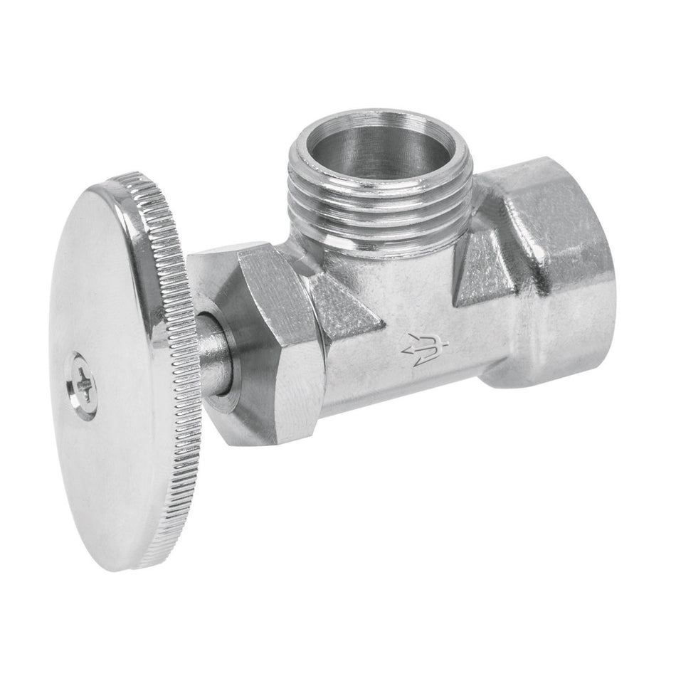 Llave angular de 1/2', de compresión, blíster, FOSET Caja con 6, 49103