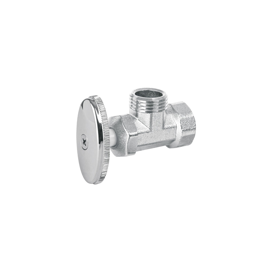 Llave angular de 1/2', de compresión, BASIC Caja con 12, 45403
