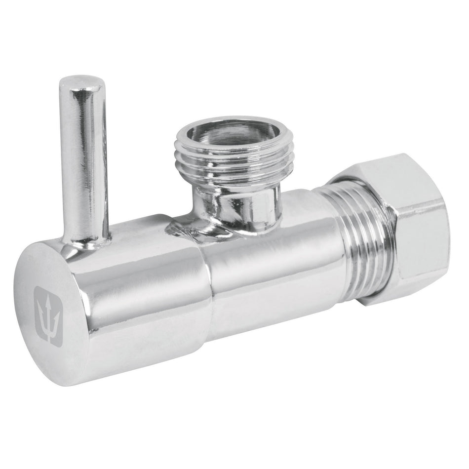 Llave angular, 1/4 vuelta, tipo barrilito, maneral palanca Caja con 4, 49113