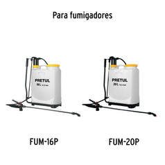 Anillo pistón completo para fumigador 16 y 20L, Pretul, 27149
