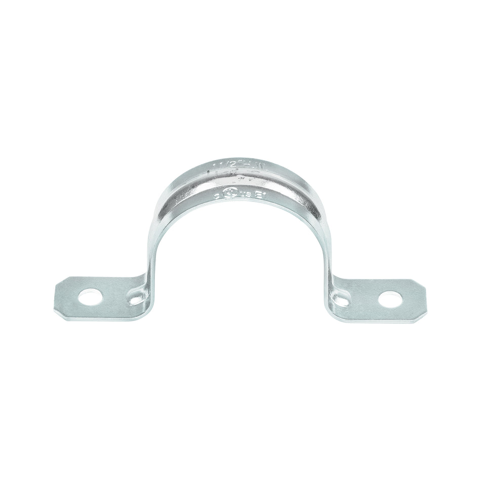 Bolsa c/5 abrazaderas tipo omega 1-1/2' p/tubo pared gruesa Caja con 10, 44515