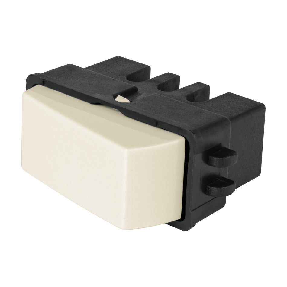 Interruptor de 3 vías, marfil, línea Volteck Basic Caja con 12, 27229